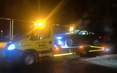 Kiemelt kockázatok éjszakai vagy rossz időjárás melletti autómentés során!